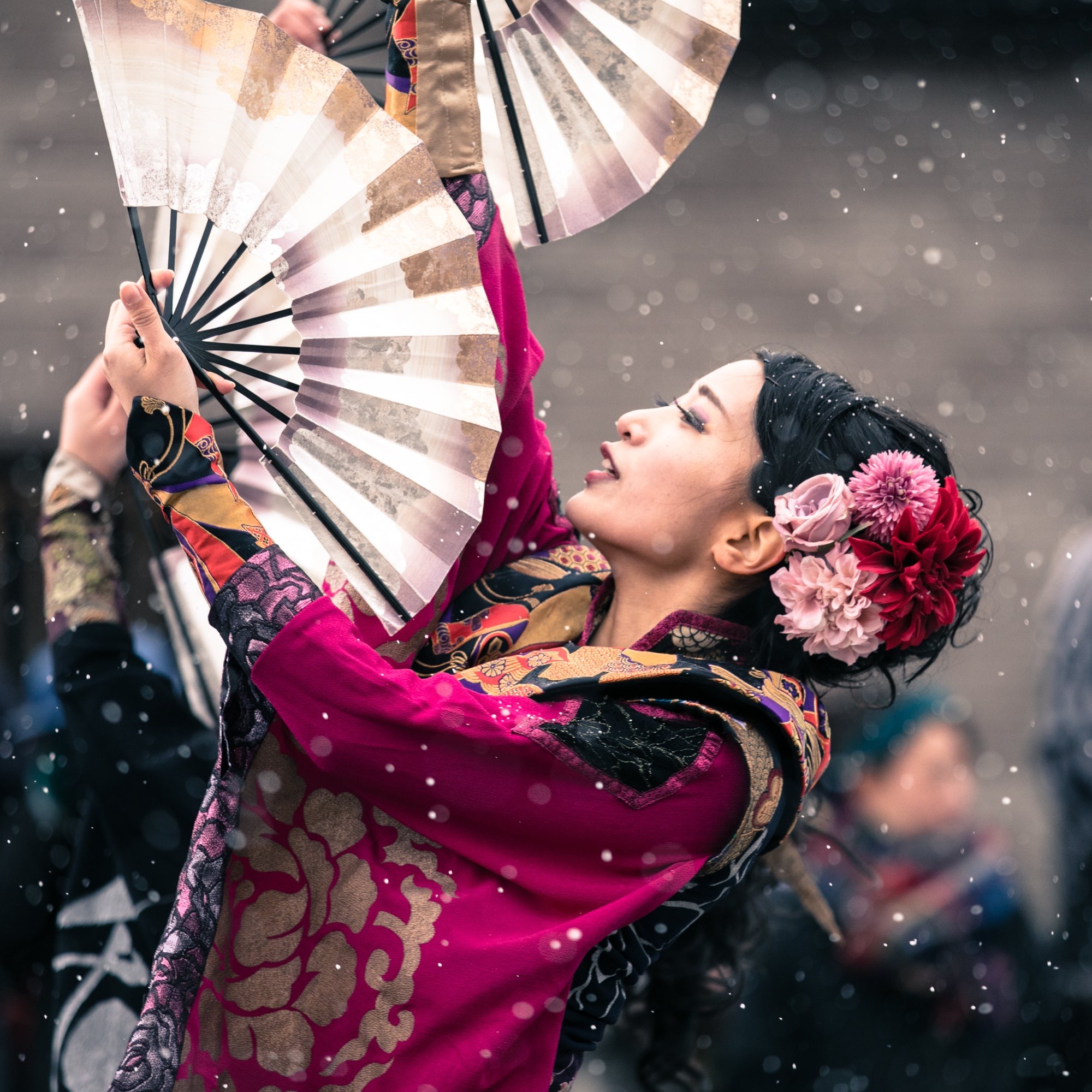 Japanese style dance